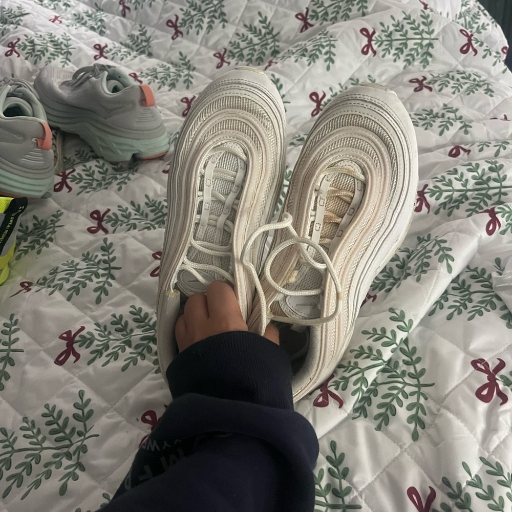 Nike Women's Cream Athletic Shoes